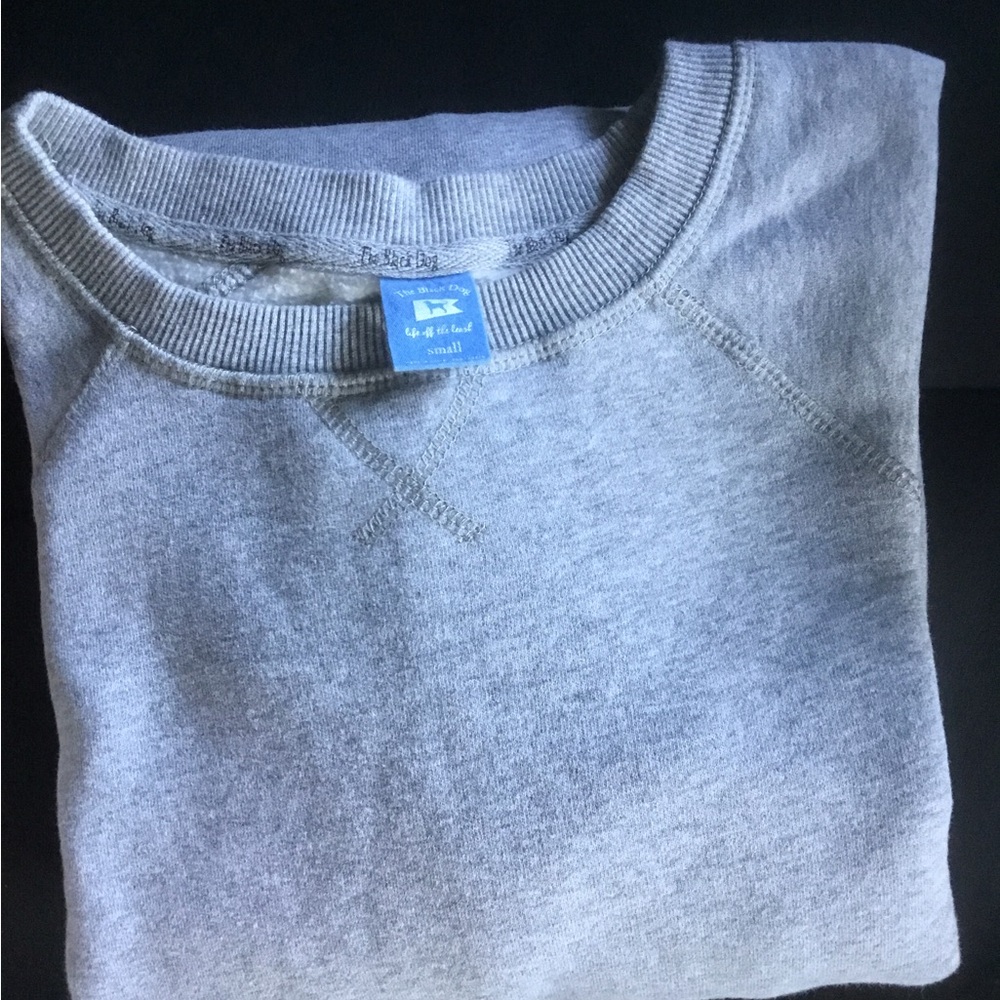 BLACK DOG LONG SWEATSHIRT Small